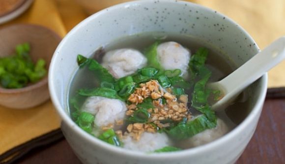 Hock Chew Tang Hoon Fish Ball Soup (Pisa Corner), cuisine at Bayan ...