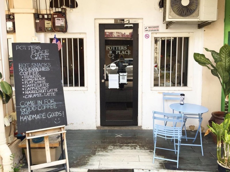 Potters Place, Cafe Local Food cuisine at Town, Penang Menu